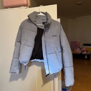 Bershka jacket puffer - retro reflective